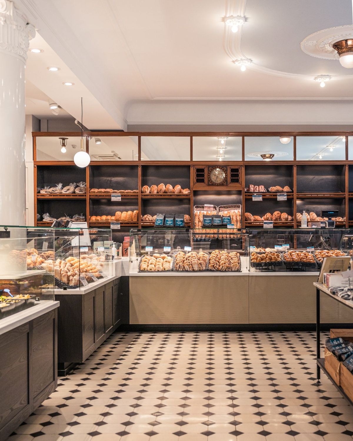 Inside the original Ekberg shop in Helsinki, Finland